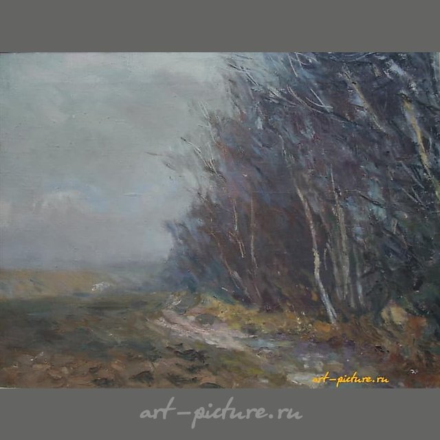 Смеркается. Холст, масло. 50 х 60 см