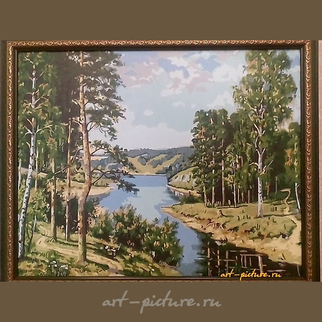 Картина Пейзаж холст, акрил