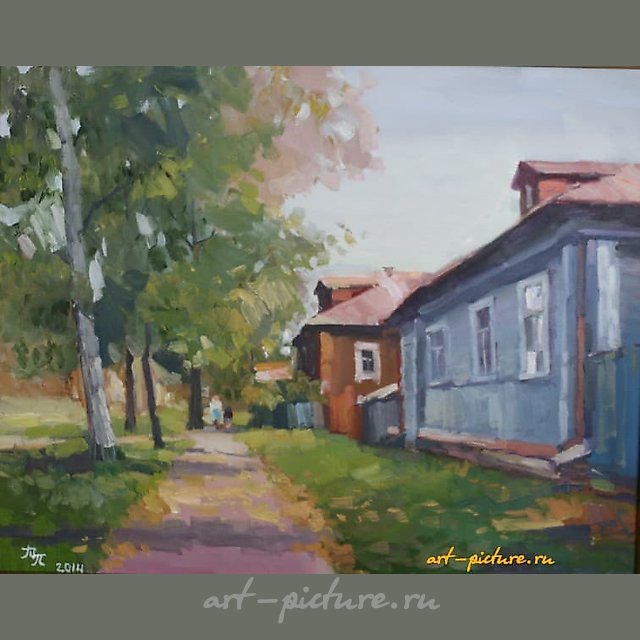 Летний день холст, масло 