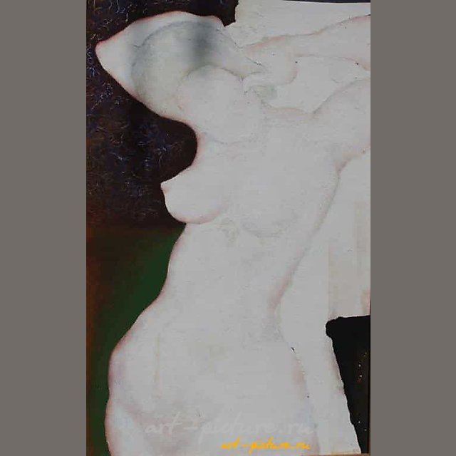 Desnudo. Tempera. 80 х 50 см