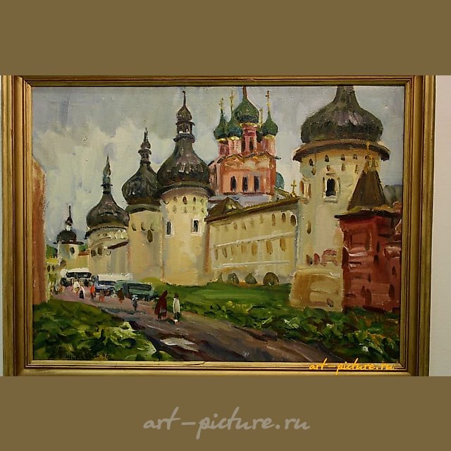 Ростов Великий холст,, масло