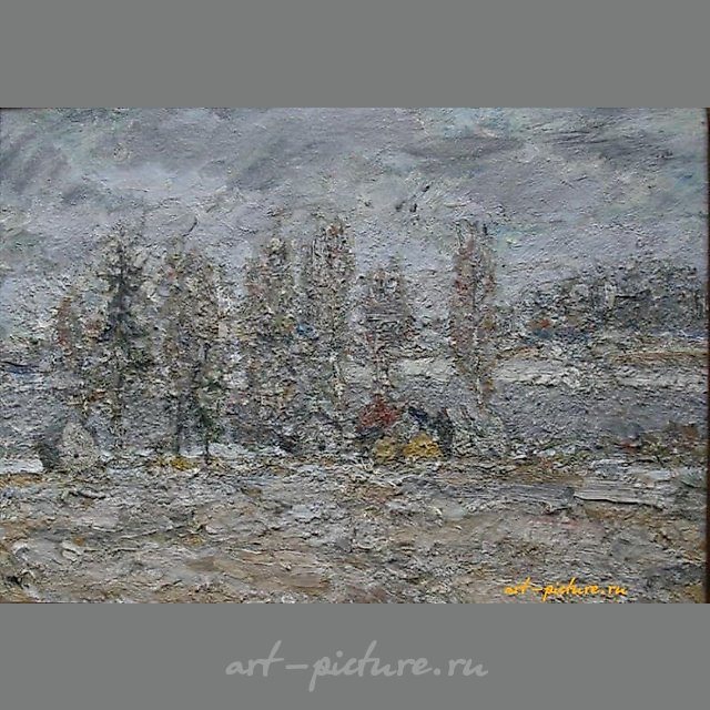 Осень. д. Дива. Холст, масло. 36 х 52 см
