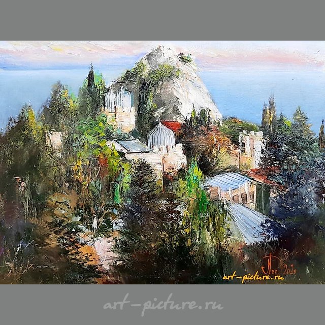 Симеиз масло,холст