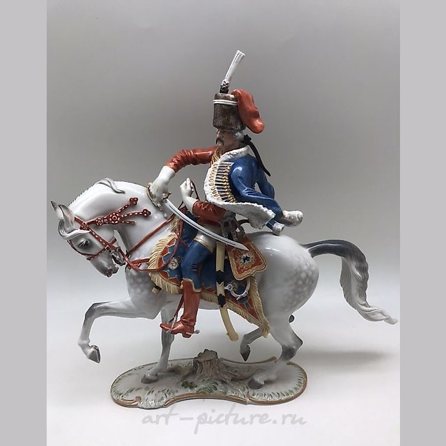 Гусар из Цитена 1756, модель  №115 Теодор Кернер, Allach