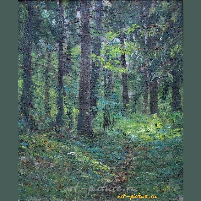 Лес. Холст, масло. 50 х 42 см