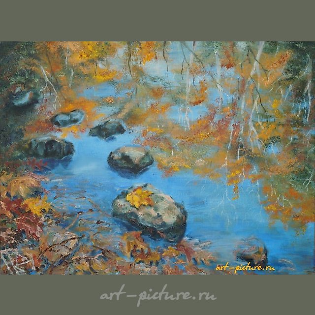Осень кувырком масло, холст 