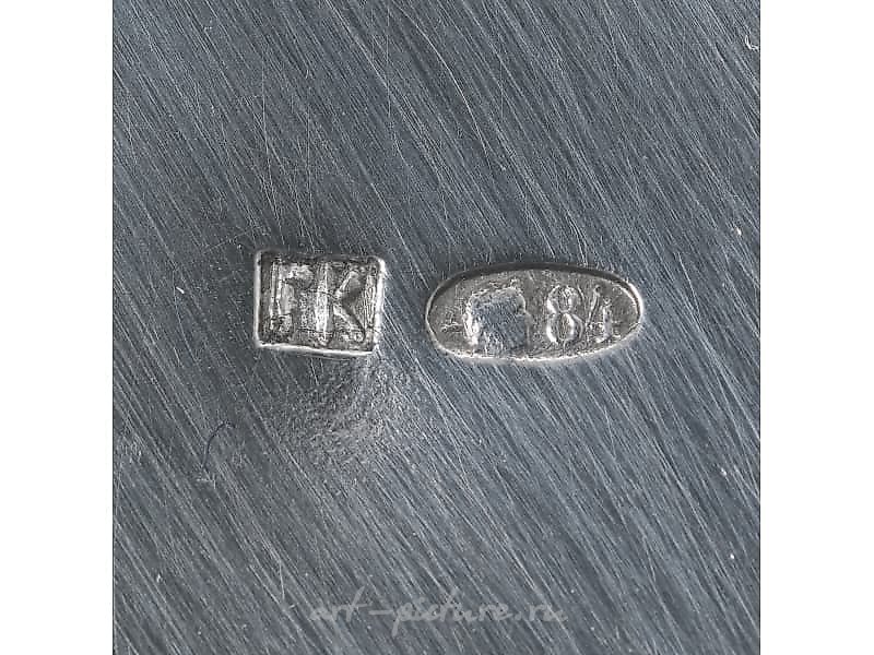 Серебряная стопа Густава Клингерта. Российская Империя, 1908-1916 гг.
