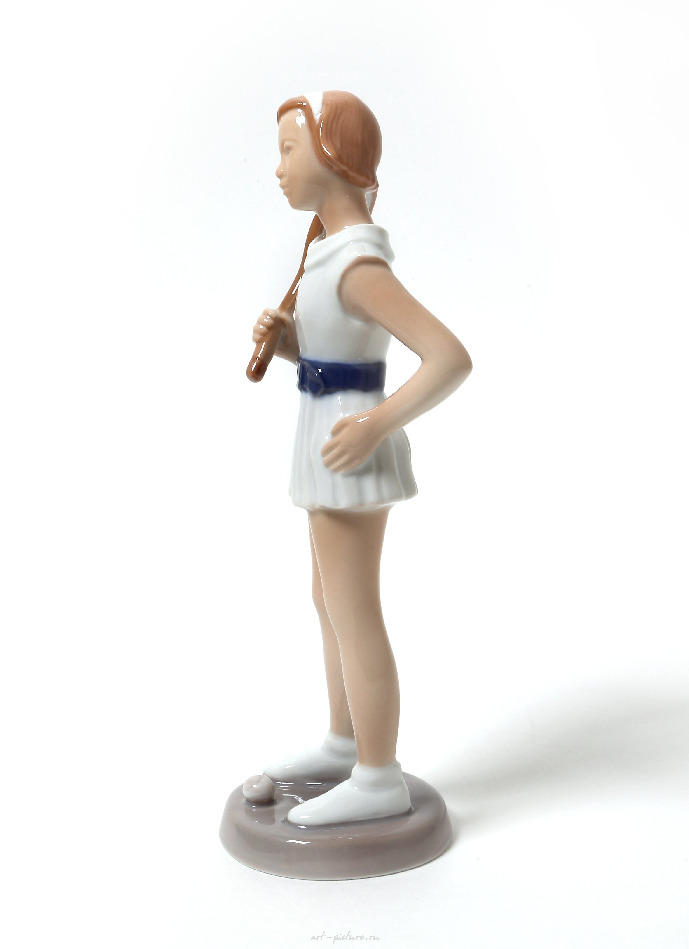 Porcelain figurine of a tennis player Bing & Grondahl