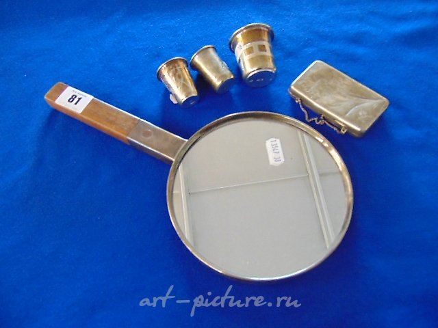 A quantity of hallmarked silver, etc.
