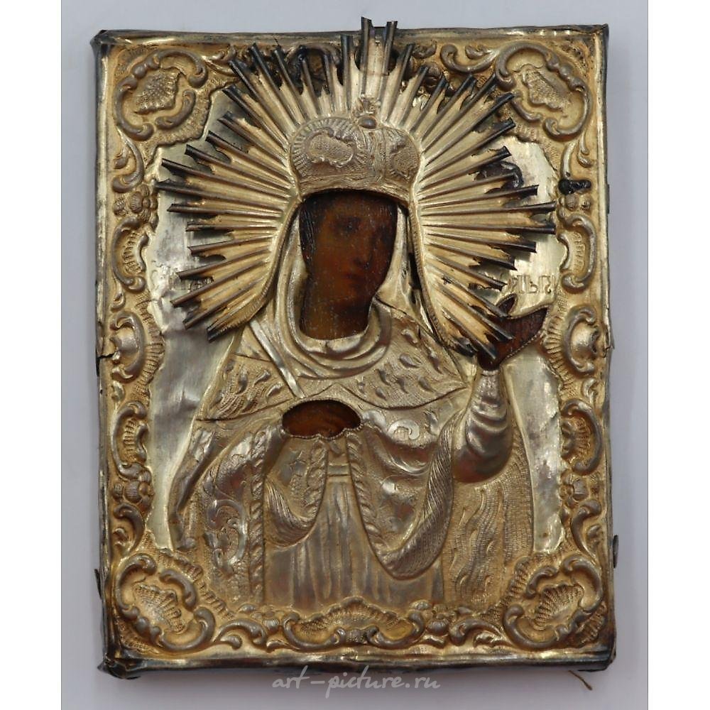 Antique Russian "Blessing of the Children" Icon.