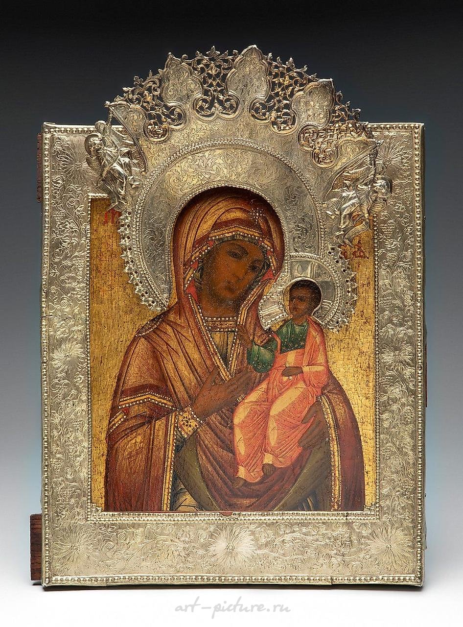 Русская икона "Богоматерь Одигитрия"