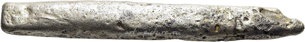 Серебряная слиток / гривна (101,90 г). о.г. (12-14 век)