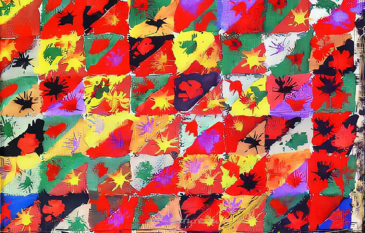 26 апреля. Мой день рождения, 1993, смешанная техника на картоне, 32x48