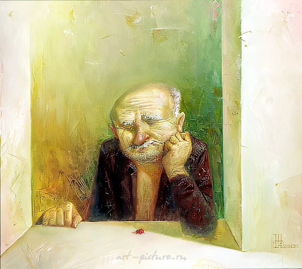 Весна, 2000, масло, холст, 70x80, $1800