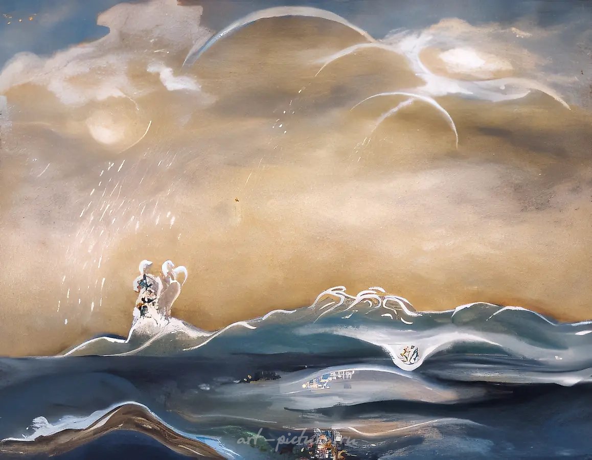 Композиция, 1999, холст, масло,