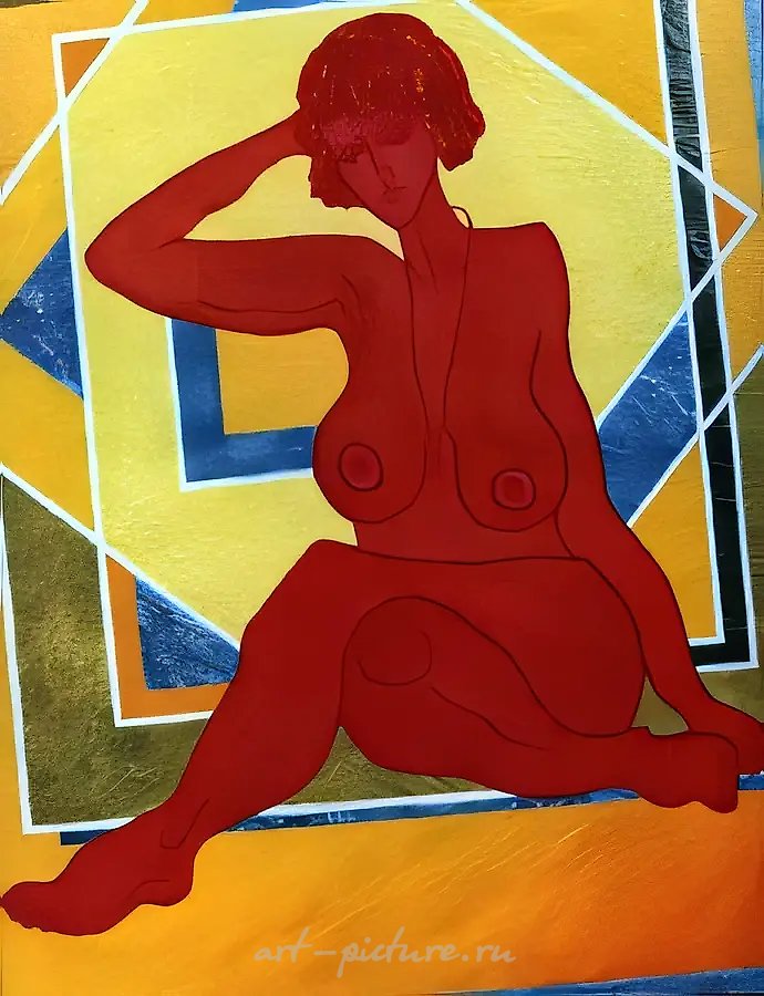 Формула Женщины, 1996, холст, масло, 79х59