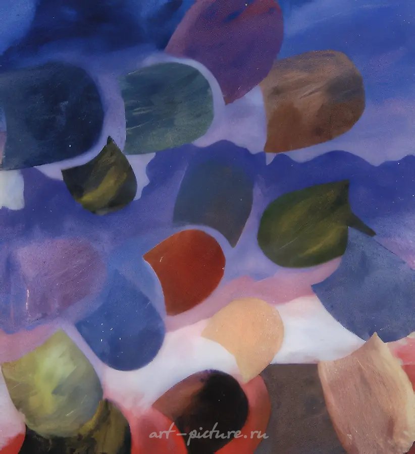 Медвежьи уши, 1995, холст, масло, 100x100, $700. Собственность автора