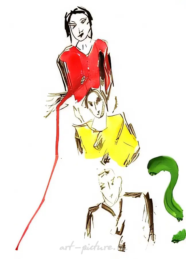 Светофоры жизни, 1999, доска, гуашь, 40x30