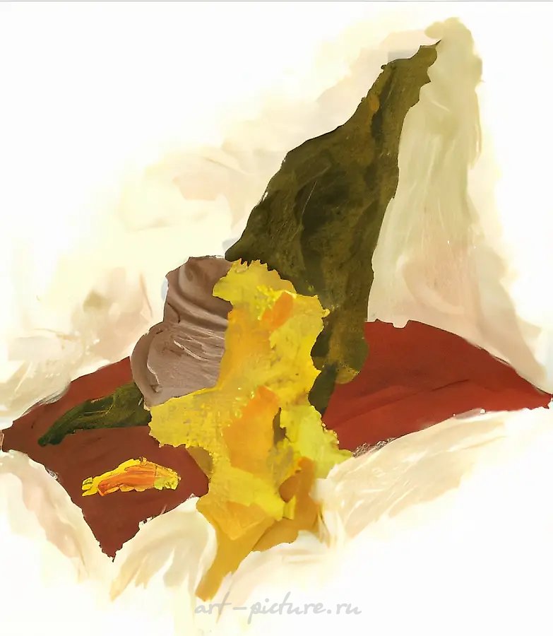Натюрморт. В коричневых тонах, 1999, доска, гуашь, 40x30