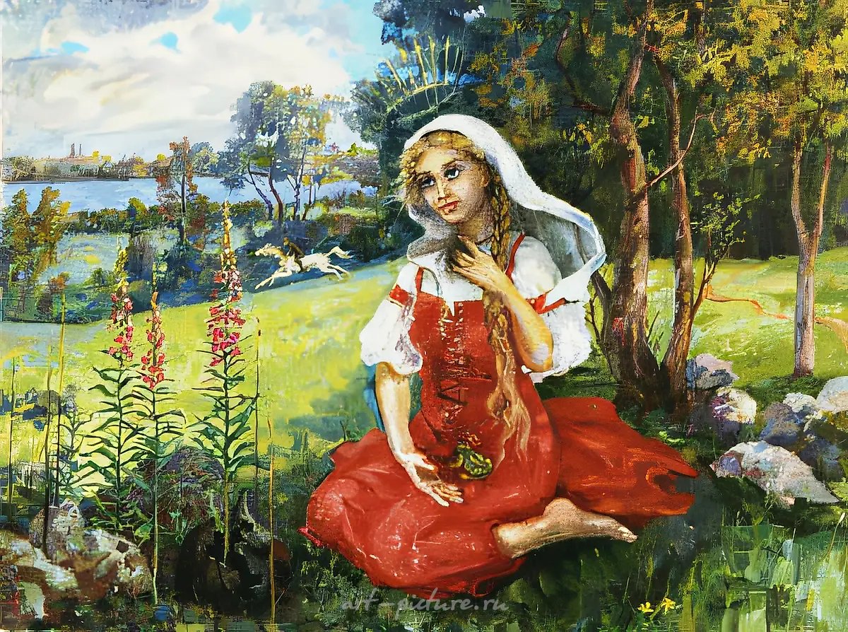 А. Оранская., 0, холст, масло,