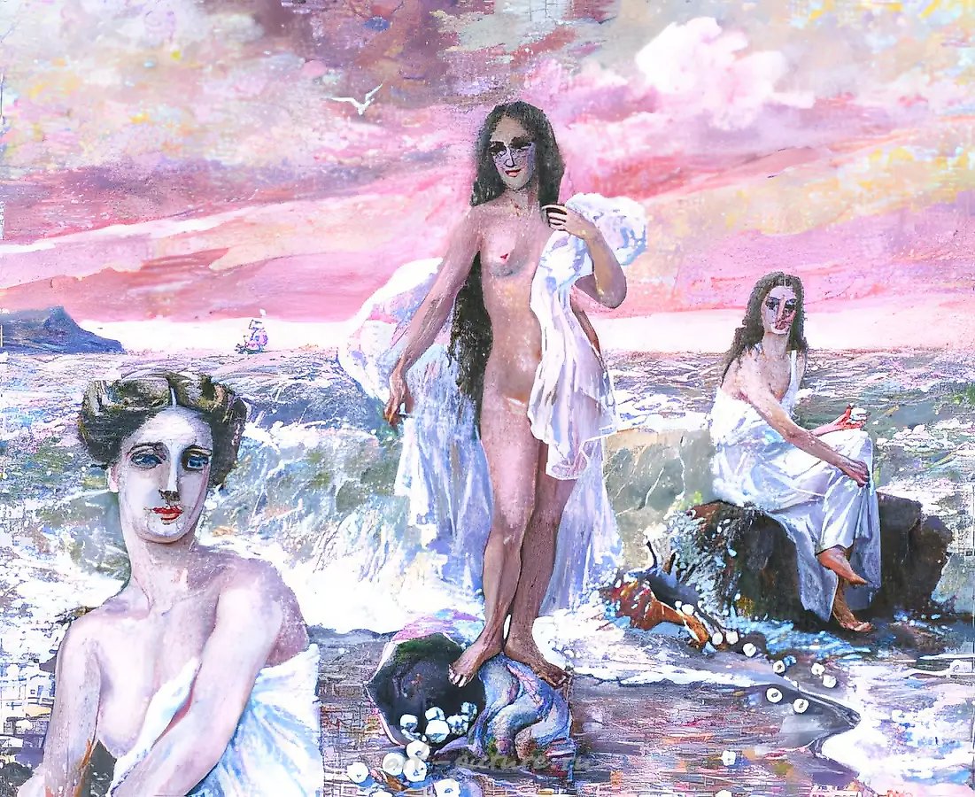 А. Оранская. Белый жемчуг. Центральная часть, 2000,  ,