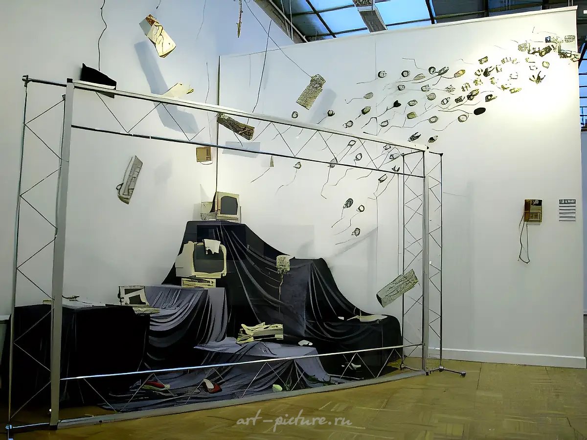 «451°F», 2004, инсталляция