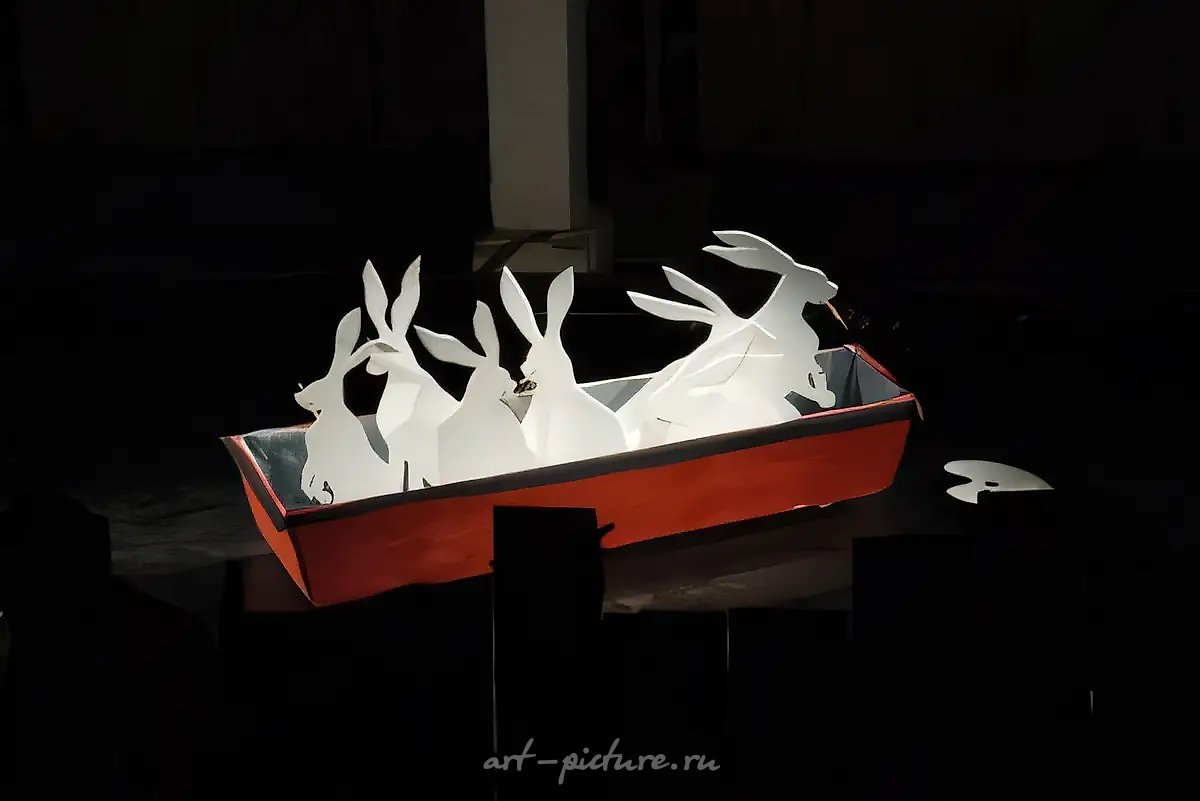 Из проекта «Фрагма, Прагма, Энигма» (А. Филиппов, Ю. Альберт, В. Скерсис), 2009. Архив, фото В. Захарова
