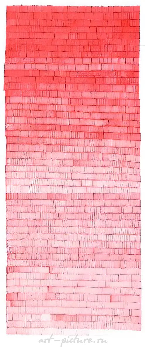 《1支马克笔》系列,2007年,马克笔,纸,120x180厘米