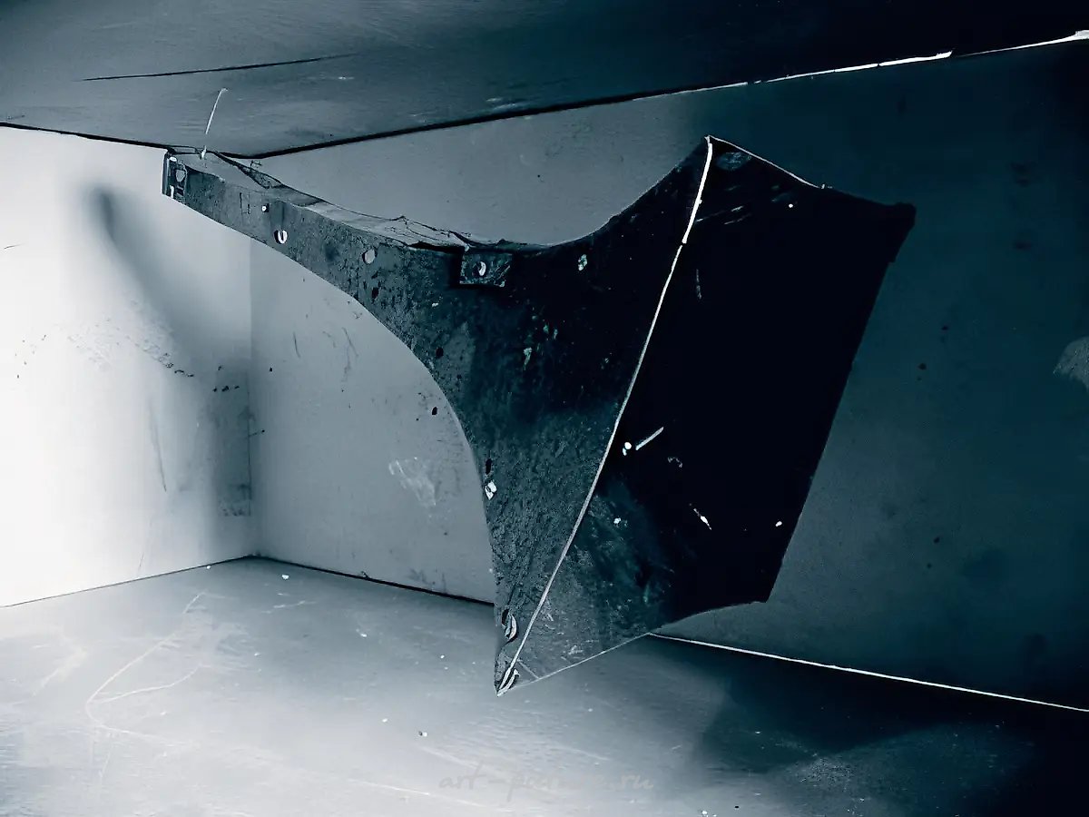 Минута молчания, 2008, инсталляция, 350x120x120
