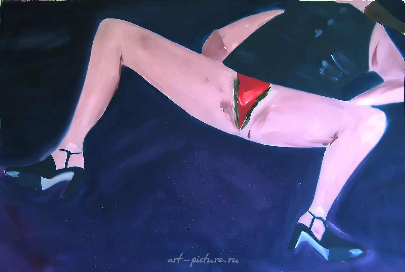 Улетим, 2006, масло на холсте, 90x120 см
