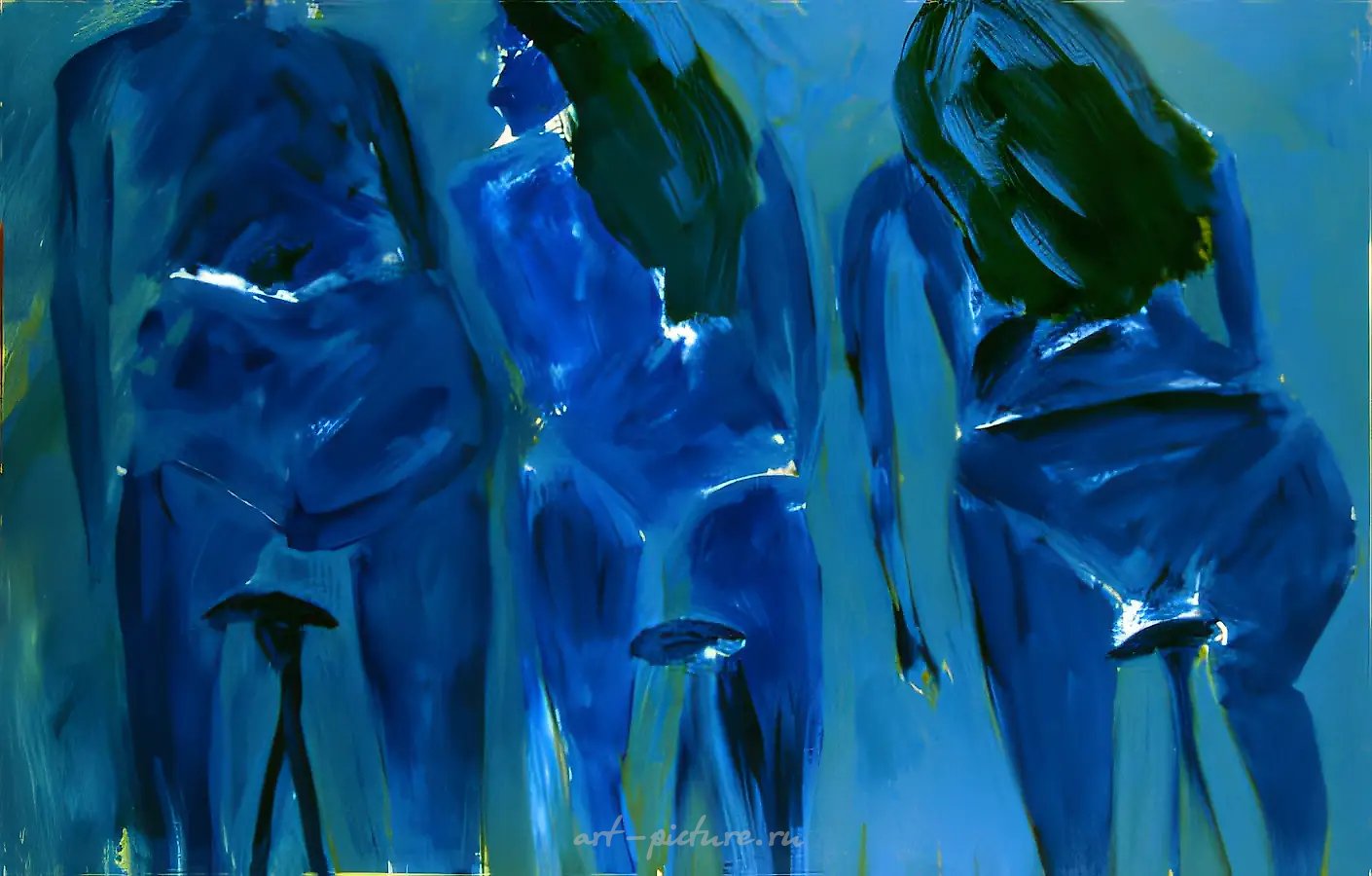 В пути, 2007, масло на холсте, 80x120 см