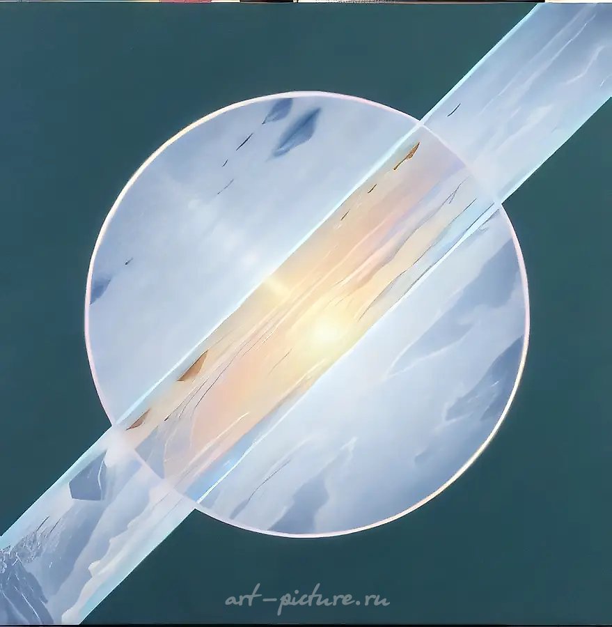 Крым, 2003, масло на холсте, 90x90 см