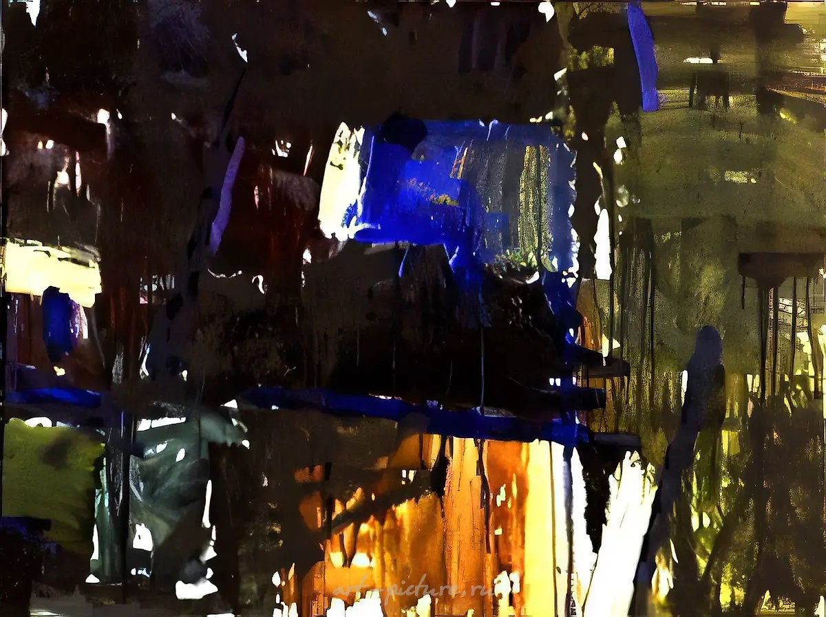 Меланхолия, 1990, холст, смешанная техника, 97x130