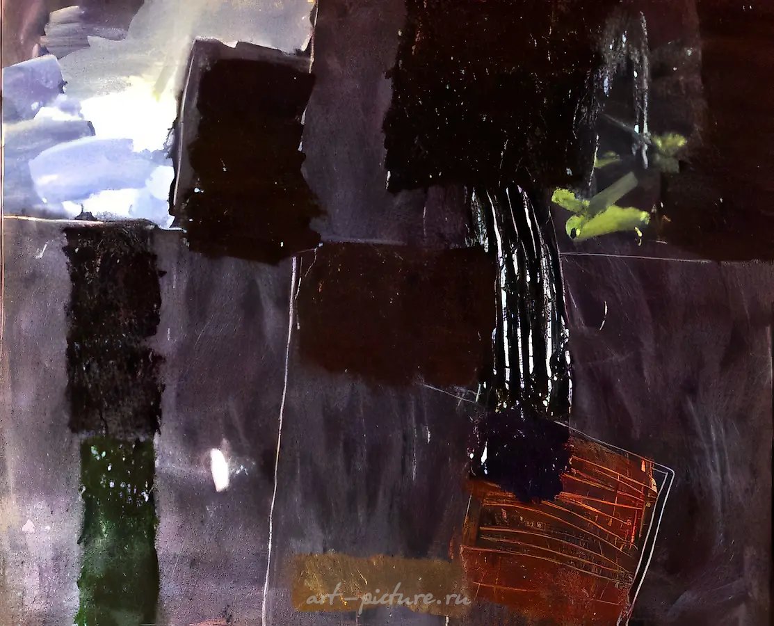 Воспоминание, 1991, холст, масло, 87x100