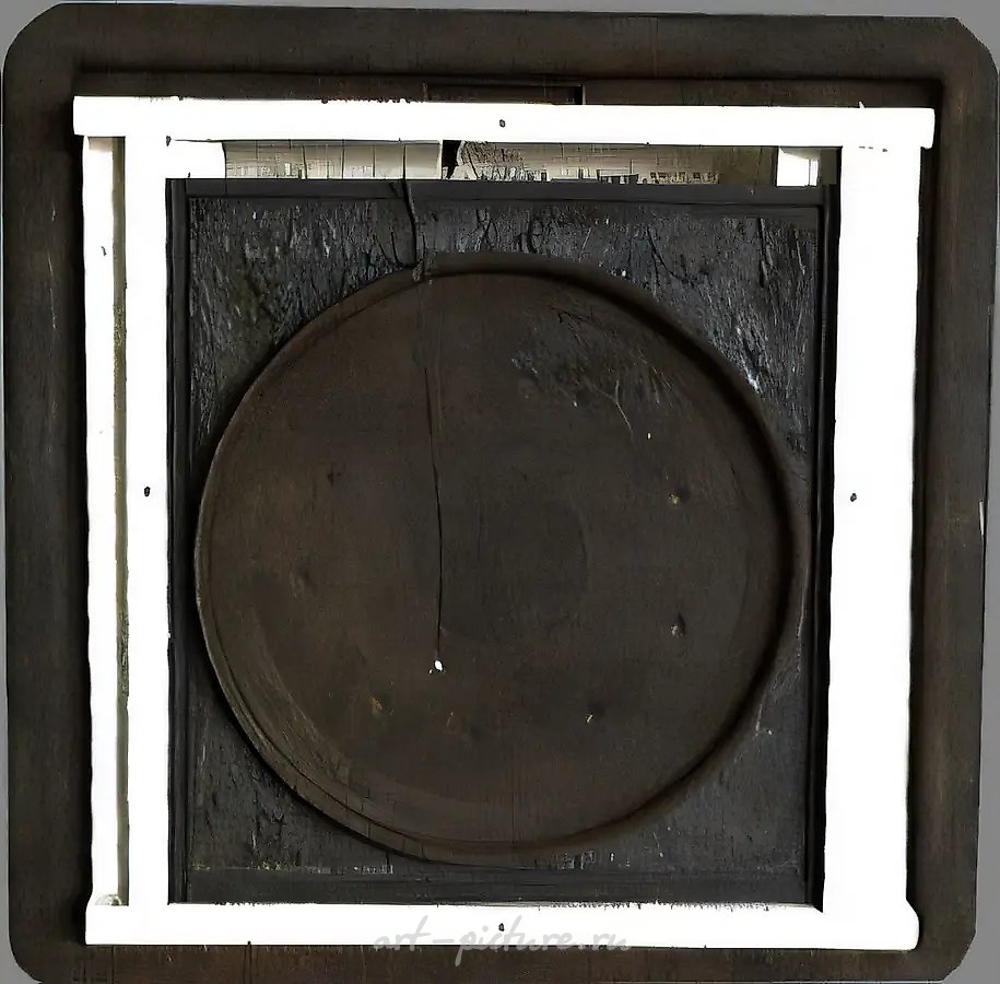 Ноябрь-88, 1988, рельеф из объектов и конструкций, 72x72