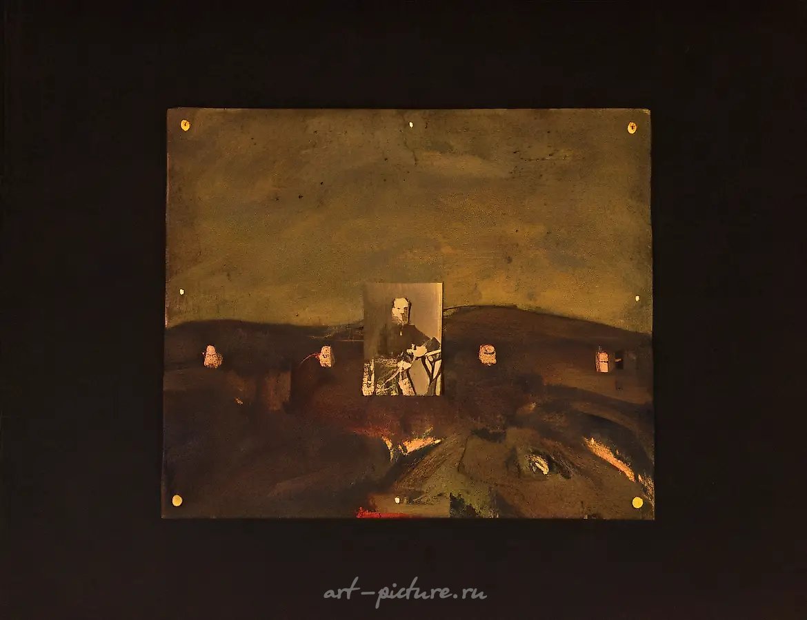 Альбом 2- XXXVI, 1990, смешанная техника, 80х100