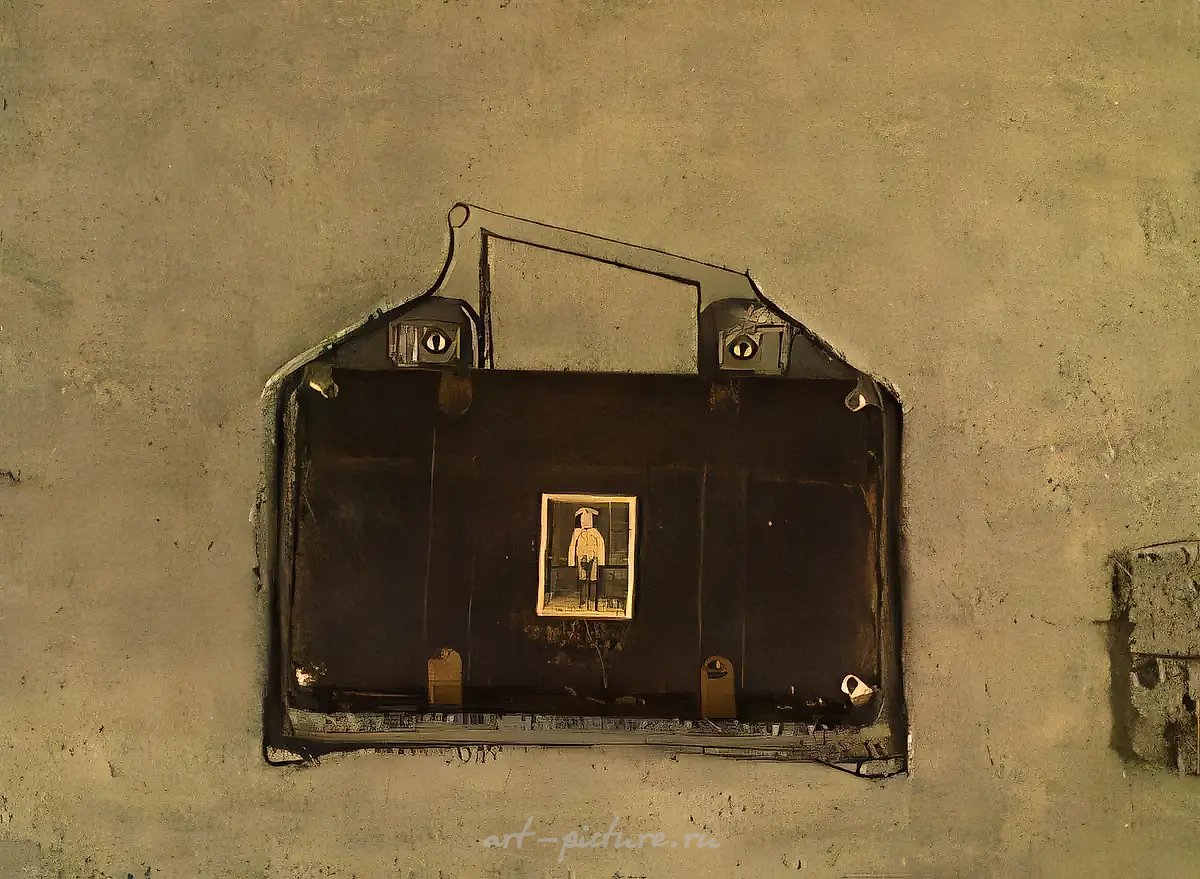 Альбом 2. Путешествие, 1990, смешанная техника, 90х120
