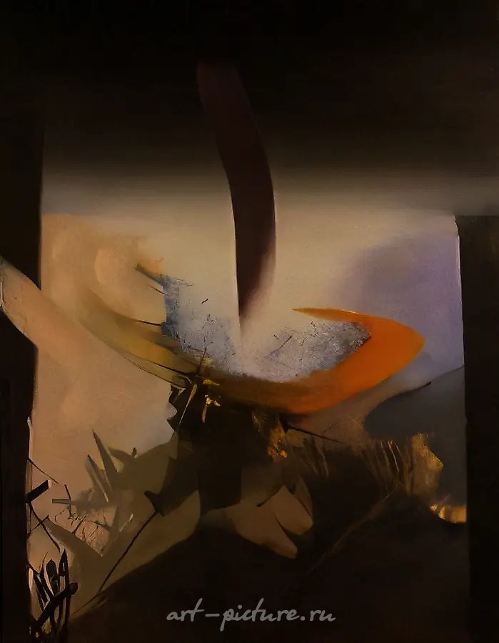 Рождение, 1989, холст, масло, 100х80