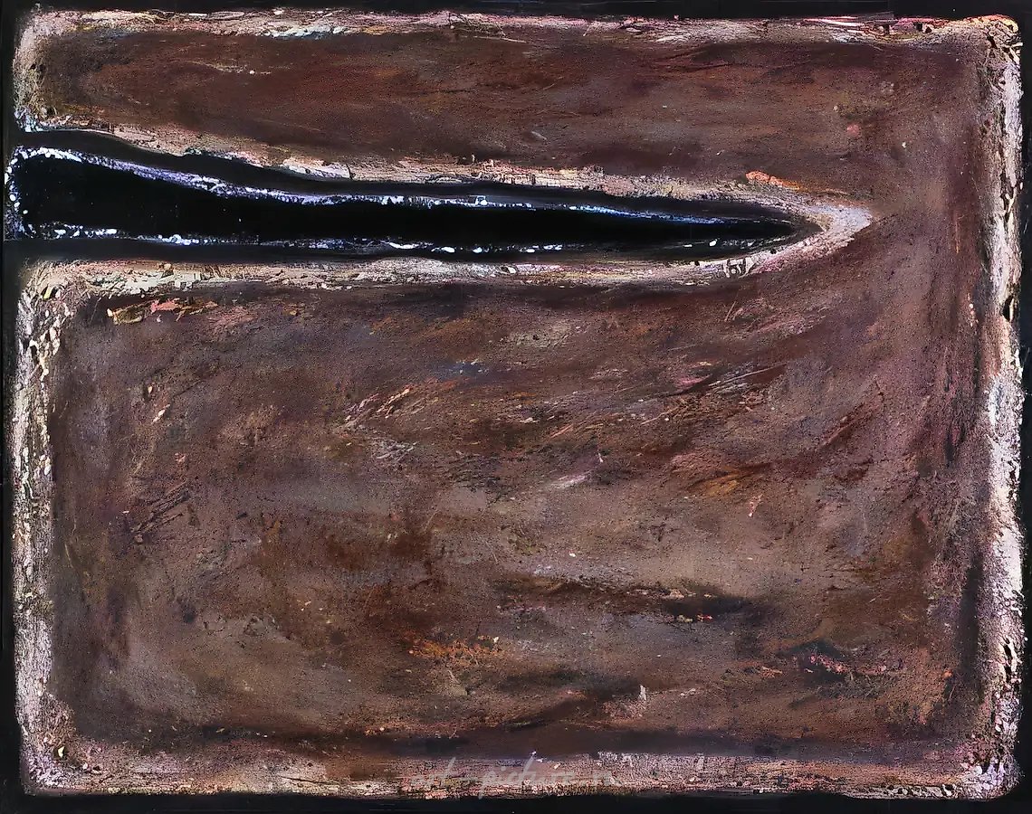 Без названия, 1990, холст, масло, 80x100