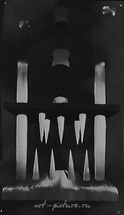 Без названия, 1991, металл, паркетный лак, масло, 120х80