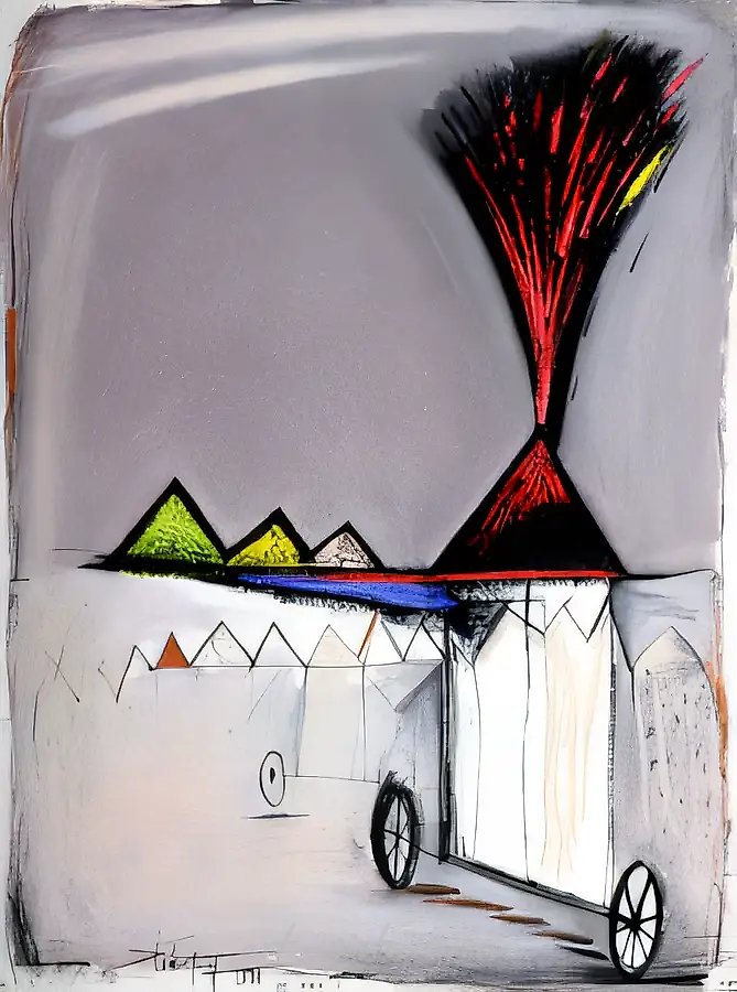 №1. Из серии., 1991, бумага, пастель, 30 x 21