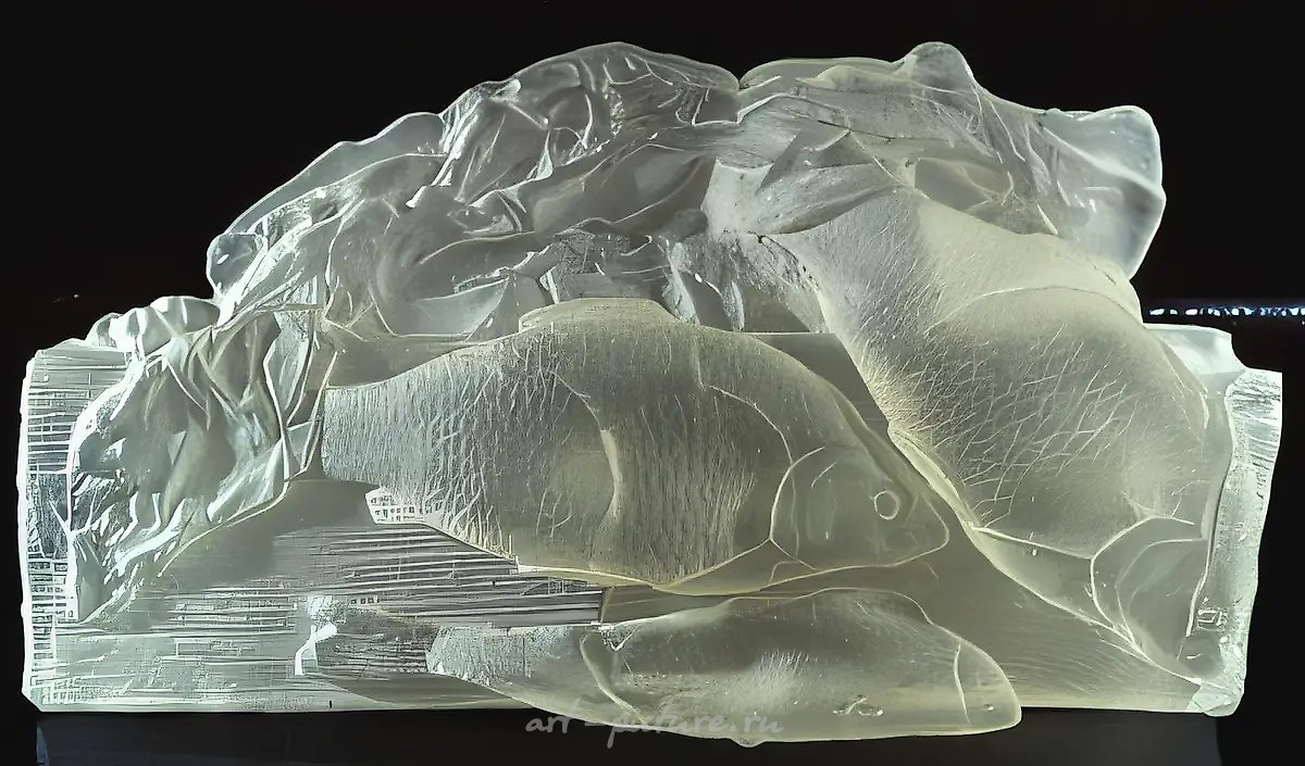 Голландский натюрморт, 1990, моллирование, хрусталь, 48х35 Собственность Всероссийского музея декоративно-прикладного и народного искусства.
Москва.