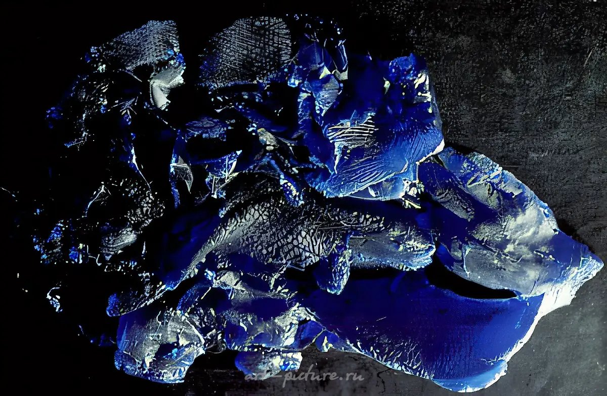 Экология N5, 1992, моллирование, цветное стекло, 75х68 Собственность автора