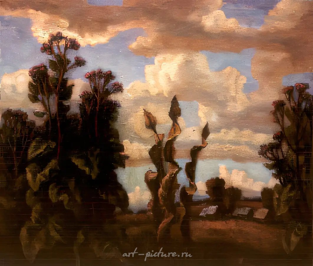 Свет и тень, 1987, холст, масло, 125х167 Частная коллекция. Лондон