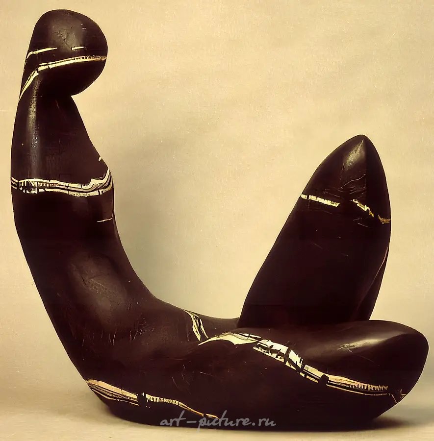 Отдых, 1990, шамот, фарфор, лепка, 45х51х25 Собственность галереи "СТАНБЕТ". Москва