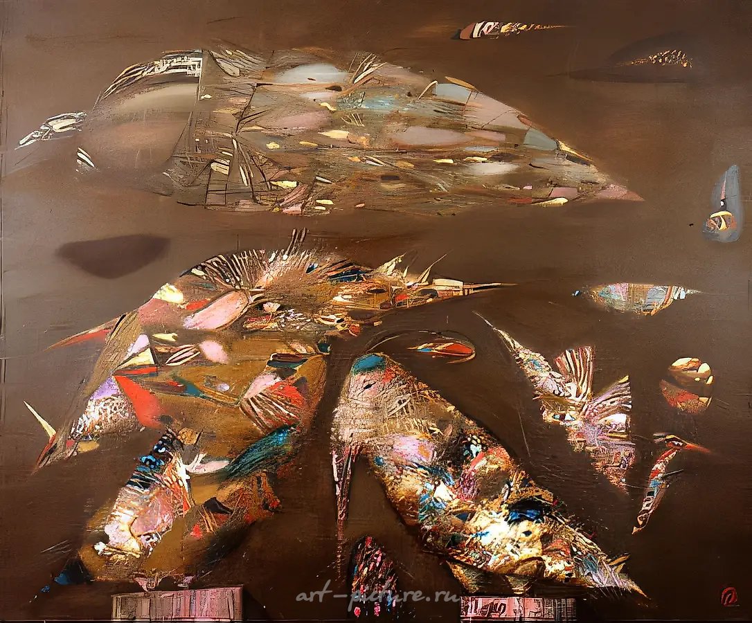 Сон, 1989, холст, масло, 100x120. Собственность галереи «Московская палитра»