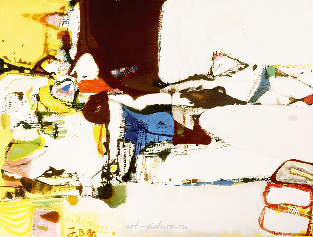 НЮ - 3, 1992, холст, масло, 60х80 Собственность автора $ 1600