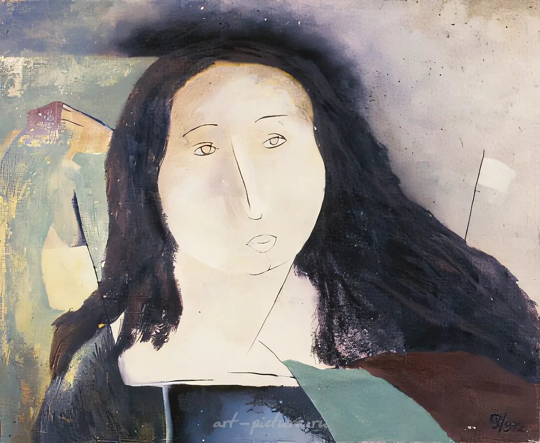 Маркитантка, 1972, холст, масло, 65x80. Собственность автора