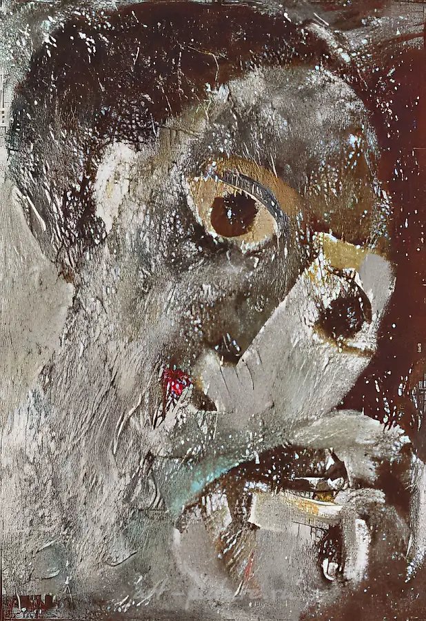 Мадонна, 1988, холст, масло, 70x50