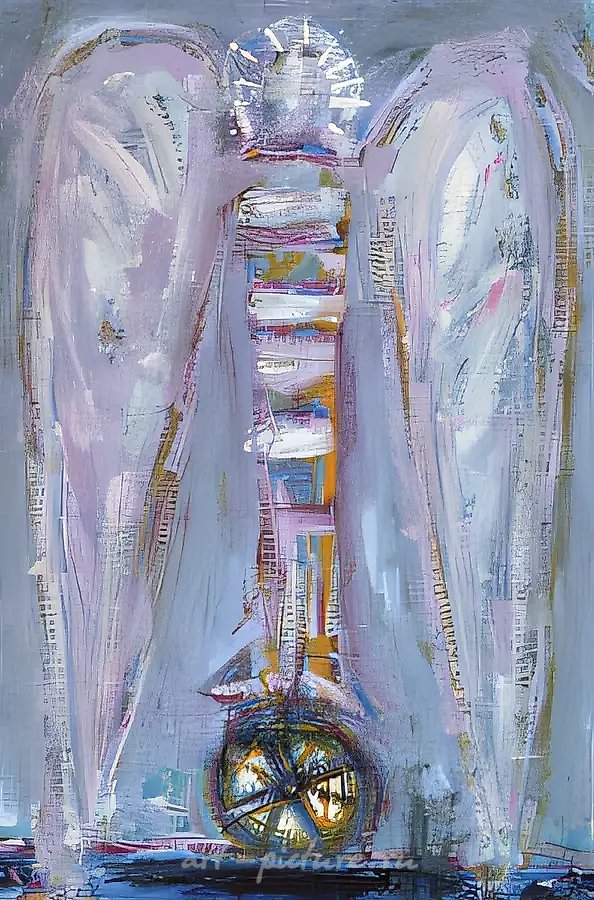 Композиция №3, 1992, бумага, темпера, 70x50